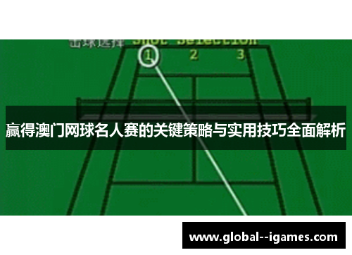 赢得澳门网球名人赛的关键策略与实用技巧全面解析